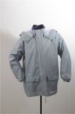 190t Polyester/PVC Raincoat (Jacket) for Motorcycle