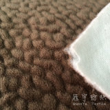 Polyester Velvet Elephant Skin Fabric with Washed Treatment