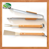 BBQ Tools Set / Barbecue Tool Set with Bamboo Handle