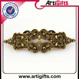 Retro 3D Metal Pin Badge for Plating Antique Brass