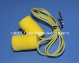 Cylinder Shape Yellow PU Foam Earplug