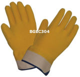 Cotton Jersey Lining Latex Dipped Work Gloves