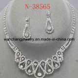 Rhinestone Jewelry Set, Fashion Necklace, Bridal Jewelry Set for Wedding 38565