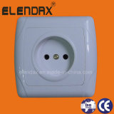 EU Style Flush Mounting 2 Pin Wall Socket Outlet (F3009)