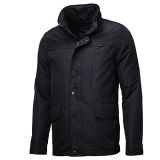 Men's Classic Jacket Black Short Jacket Coat (AM135)