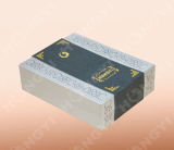Cardboard+Gold-Hotstamping Paper Gift Box for Packaging (HYJ020)