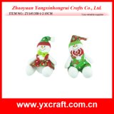 Christmas Decoration (ZY14Y350-1-2) Decorative Christmas Snowman