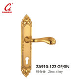 Gold Pull Lock Door Handle Za910