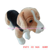 20cm Brown Simulation Plush Dog Toys
