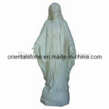 Granite Stone Vigin Mary Statue Carving Sculpture