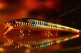 High Grade Plastic Fishing Lure--Classic Minnow with Holographic Finish (HMBW125)