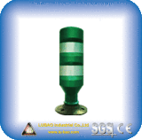 Green Cylindric Bollard with Rubber Base (LB-PB 76)