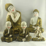 Wholesale Marble Sleeping Buddha Statues for Home Decor
