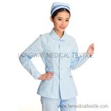Light Blue Nurse Uniform for Winter (T-1003)