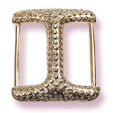 Garment Metal Buckle in Gold Finishing (PL0958)