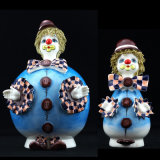 Clown Dolls (YH9066-2 15.5X15.5X22cm YH9066-1 8x8x16cm)
