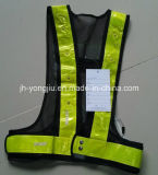 LED Safety Reflective Vest (yj-1024019)