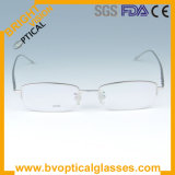 6542 Half Rim Metal Optical Prescription Eyewear