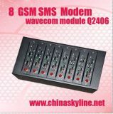Wavecome Module 8 Channel USB GSM Modem/Bulk SMS Modem (Q-2406)