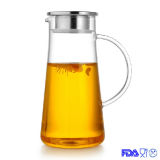 Glass Tea Pot Cool Water Kettle Water Jug (1500ml)