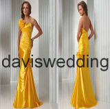 Silk Satin Prom Dress (OS-020)