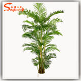 Artificial Plastic Ombre Kwai Bonsai Potted Palm Tree