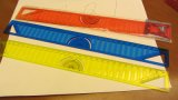 Students Plastic Ruler Set in Office Supplies