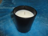 Black Glass Jar Soy Wax Candle
