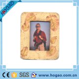 Pretty Square Resin Photo Frame with Leaves