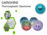 Gainshine High Elasticity TPE Material Manufacturer for Bouncing Ball