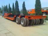 Two-Lines Four-Axle Low Bed Semi Trailer