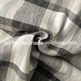 100%Linen Yarn Dyed Fabric (QF13-0758)