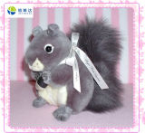 Cute Grey Squirrel Custom Plush Toy