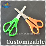 12.8cm Plastic Safety Scissors with Stainless Steel Blade