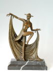 Bronze Dancer Sculpture (TPE-172)