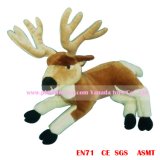 25cm Lying Simulation Plush Deer Toys
