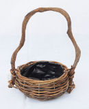 Rattan Basket Natural Material Flower Baskety