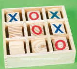New Wooden Tie-Tac-Toe Toy (HBO2026)