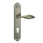 Zinc/Iron Plate Zinc/Alu Handle Mortise Plate Door Lock 9992-112 Ab