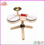 2014 Hot Sale Wooden Kids Drum Toy, New Fashion Children Drum Toy, High Quality Baby Wooden Drum Toy W07j002