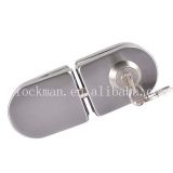 Double Stainless Steel Glass Door Lock (GDL-002)