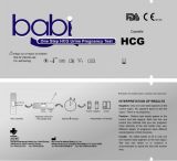 One Step FDA CE HCG Urine/Serum Pregnancy Test Strip/Cassette/Midstream