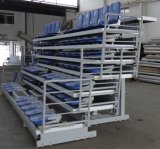 Manual Operative Retractable Seating System, Telescopic Gym Seating for Stadium