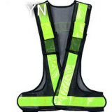 High Reflective Vest with Reflective Crystal Tape