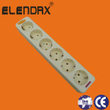 European Style 6 Way Extension Socket with Earth (E5006E)