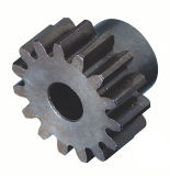 Precision Hard Metal High Carbon Steel Motor Pinion with Bore Shaft
