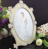 Oval Colorful Design Glass Photo Frame Factory