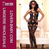 Floral Lace Bodystoking Ladies Body Stocking (L92265)