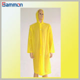 Reusable Translucent PVC Adult Raincoat (SR047)