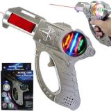 Flashing Toys Laser Gun - Battery Operated Magic Plastic Toy Gun (KEC68818)
